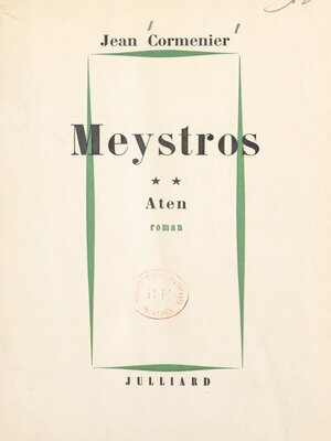 cover image of Meystros (2)